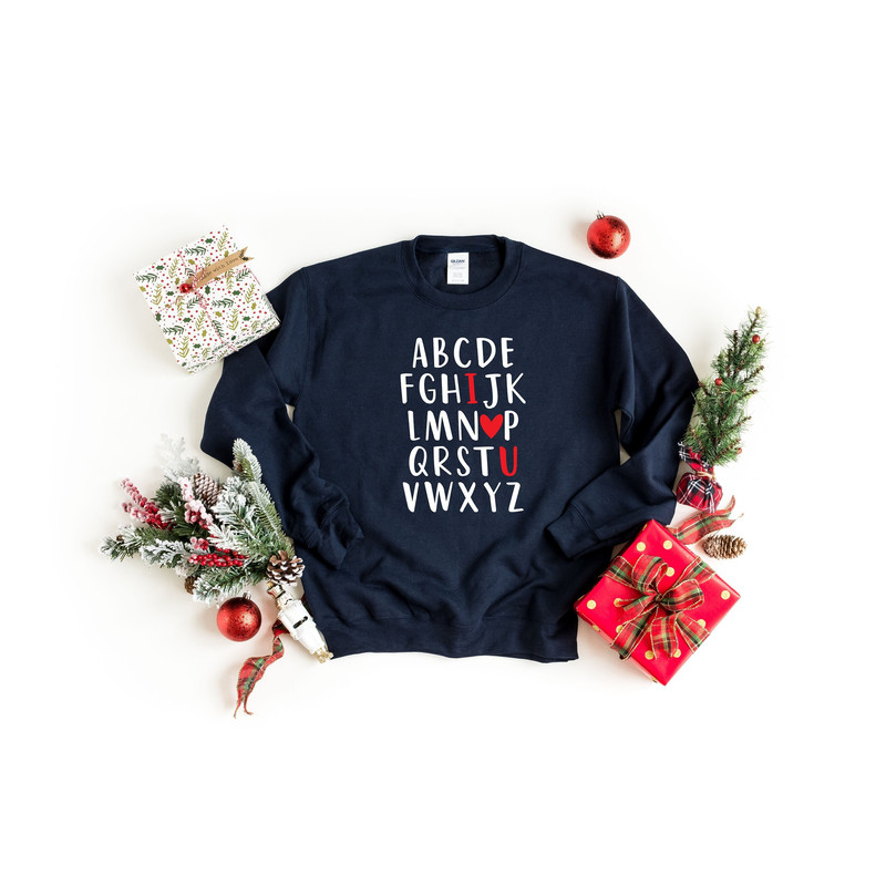Teacher Valentine Shirt, Teacher Valentines Day Sweatshirt, Valentines Day Shirt,Alphabet Valentines Day Shirt,Xmas Teacher Sweatshirt.jpg