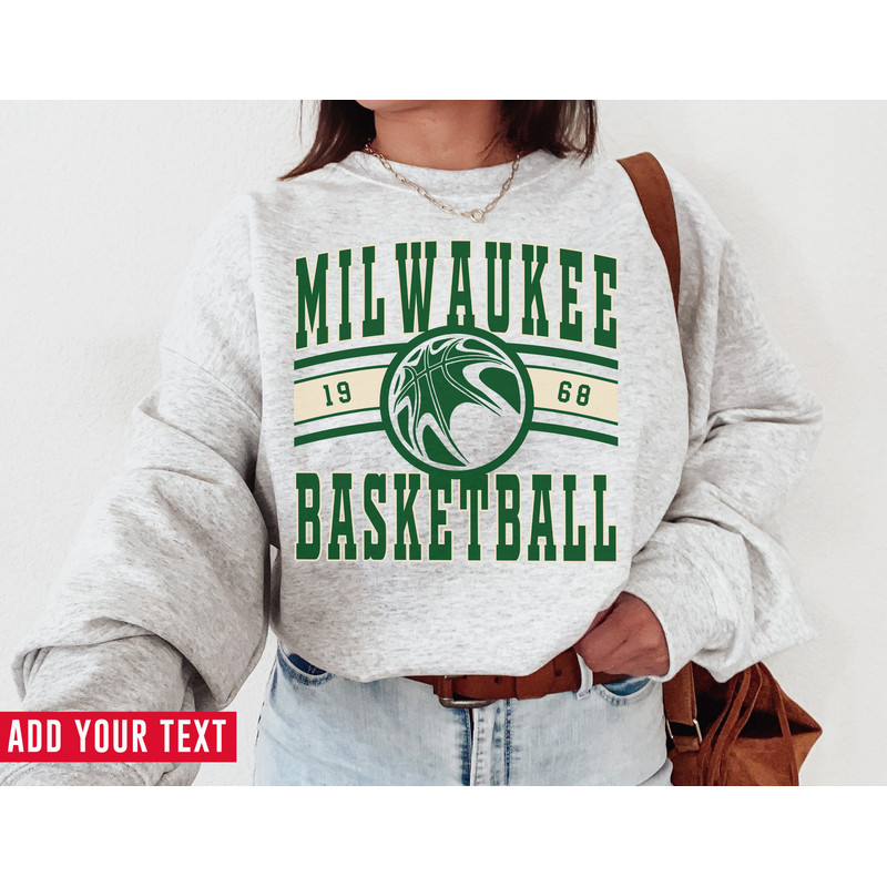 Milwaukee Buck, Vintage Milwaukee Buck Sweatshirt T-Shirt, Bucks Sweater, Bucks T-Shirt, Vintage Basketball Fan Shirt, Retro Milwaukee.jpg