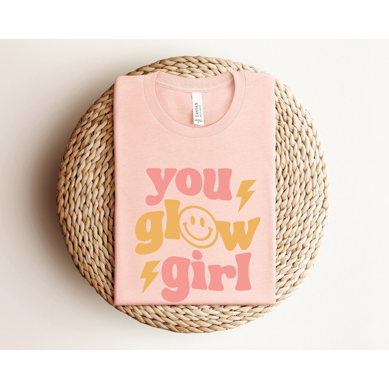 You Glow Girl Shirt, Glow Party Shirt, Glow Crazy Shirt, Girls Birthday Shirt, Gift for Young Woman, Glow Birthday Shirt, Shirt For Women.jpg