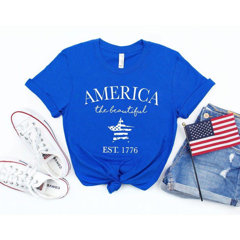 4th of July America The Beautiful Shirt,Freedom Shirt,Fourth Of July Shirt,Patriotic Shirt,Independence Day Shirts,Patriotic Family Shirts.jpg