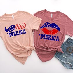 4th of july merica lips 2022 shirt,freedom shirt,fourth of july shirt,patriotic shirt,independence day shirts,patriotic