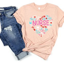 love nurse shirt  nurse tshirt  nurse tees  unisex  cute nurse shirts  nurse appreciation gift  nurse gift idea  nurses