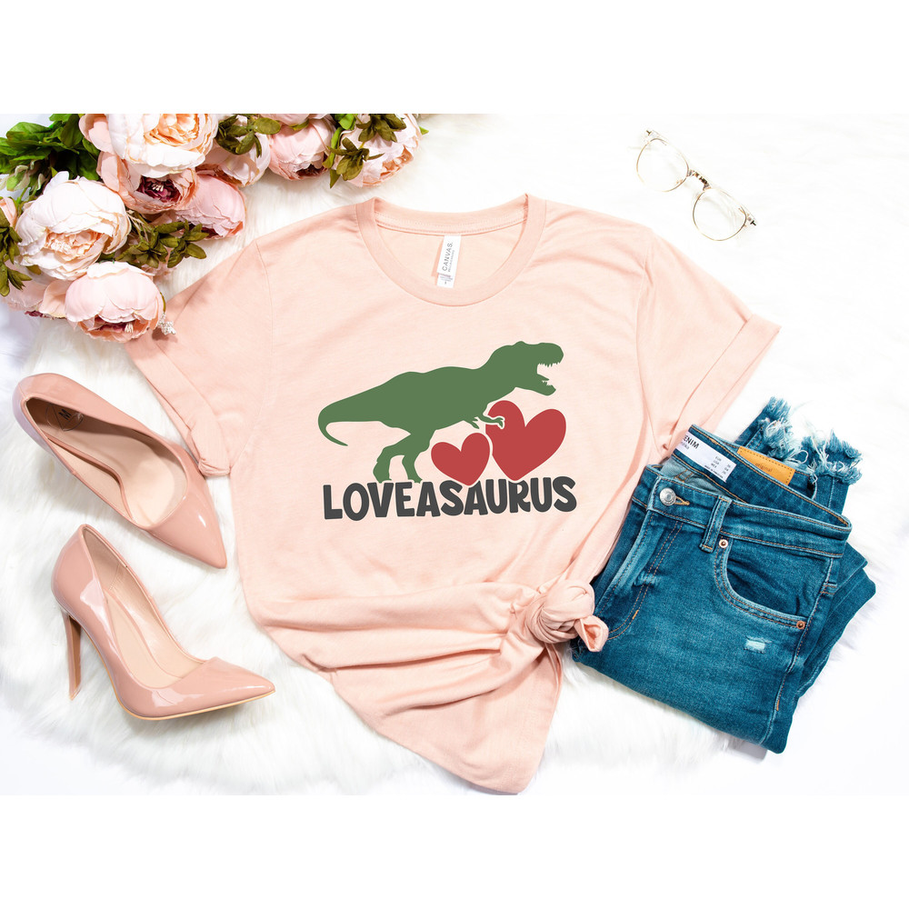 Loveasaurus Rex, Boys Valentine Shirt Dinosaur, Valentines Day Shirt Dinosaur, Valentines Day Shirt For Boys Dinosaur,Gift for Valentines.jpg