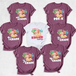 fourth grade shirt, i'm ready to crush 4th grade, girls back to school shirt, first day of school tee, 4th grade gift sh