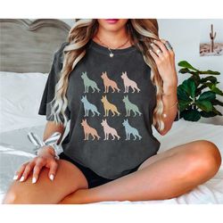 german shepherd shirt, comfort colors german shepherd shirt, german lover gift, dog lover present gsd mom tee, dog comfo