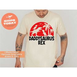 daddysaurus rex shirt, daddy dinosaur t-shirt, daddysaurus shirt, gift for dad, funny dad shirt, new dad shirt, father's