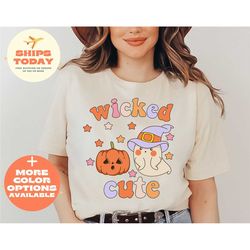 Wicked Cute Shirt, Retro Halloween Shirt, Halloween Toddler Shirt, Halloween Baby Shirt, Cute Halloween Shirt, Vintage T