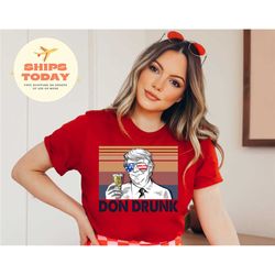 fourth of july shirt, patriotic t-shirt, funny shirts for 4th of july, funny drunk president shirt, donald trump shirt,