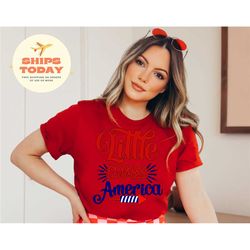 little miss america , 4th of july clothing, 4th july shirts, 4th of july, 4th of july shirts, fourth of july shirt, meri
