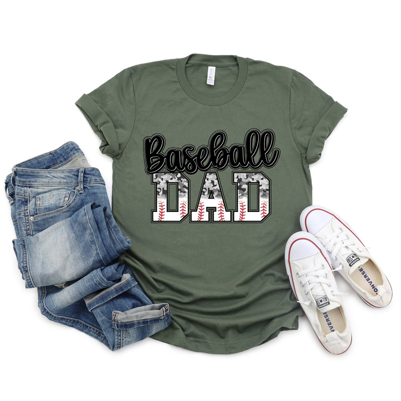 Baseball Dad T-Shirt, Dad Shirt, Fathers Day Shirt, Papa T-Shirt, Gift For Dad, Gift For Papa, Baseball Tee, Gift For Baseball Lovers 1.jpg