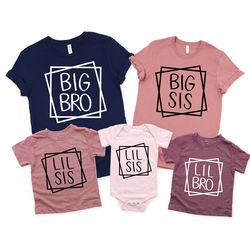big brother sister shirts, little brother sister shirts, big bro sis lil bro sis matching shirts, big bro sis tshirt, li