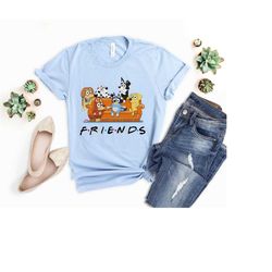 bluey friends shirt, bluey birthday party tshirt, bluey character shirt, bluey heeler family shirt, bluey birthday gift,