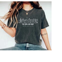 the devil can scrap but the lord has won shirt, western shirt, country shirt, cowboy shirt, rodeo shirt, western women,