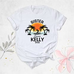 cancun family vacation shirt, personalized cancun shirt, mexico t-shirt, cancun 2023 shirt, summer vacation shirt, cancu