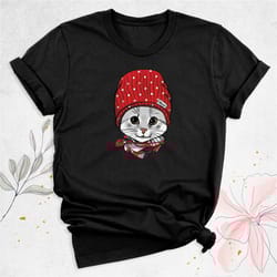 christmas cat shirt, cat mom christmas shirt, women christmas shirt, cat lover shirt, funny christmas shirt, xmas cat sh