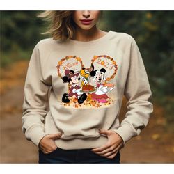 disney thanksgiving dinner sweatshirt, mickey thanksgiving shirt, minnie thanksgiving shirt, disney fall t-castle shirt,