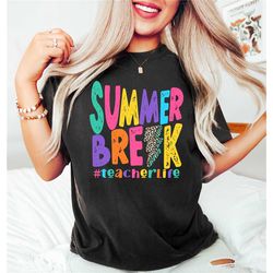 school's out for summer teacher shirt, last day of school, hello summer shirt, teacher summer vacation shirt, summer bre