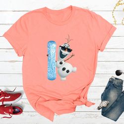 disney olaf shirt 2, frozen olaf shirt, disney frozen shirt, olaf gift shirt, olaf snowman shirt, elsa olaf shirt