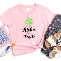aloha pre-k shirt, hello first grade shirt, 2nd grade shirt, kindergarten shirt, preschool shirt, 5th grade shirt