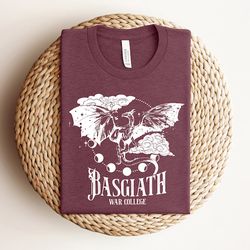 basgiath war college shirt, basgiath war college shirt, dragon species types shirt, dragon shirt, dragon rider shirt