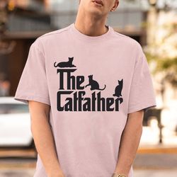 cat father t-shirt, cat dad shirt, cat daddy , unisex cat dad t-shirt , gift from the cat,cat dad gift