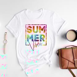 summer vibes shirt, beach shirt, summer vacation shirt, women's summer shirt, bleached shirt, vacay shirt, summer camp s