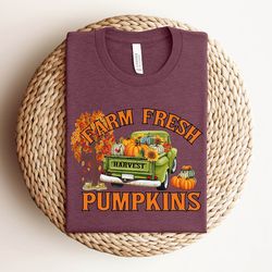 farm fresh pumpkins sweatshirt, fall lover sweatshirt, pumpkin patch sweatshirt, autumn sweatshirt
