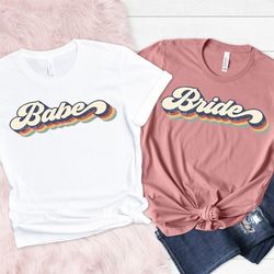 bride to be,bachelorette party shirts,bachelorette party shirts,retro bride babe shirt,bride shirt,team bride shirt