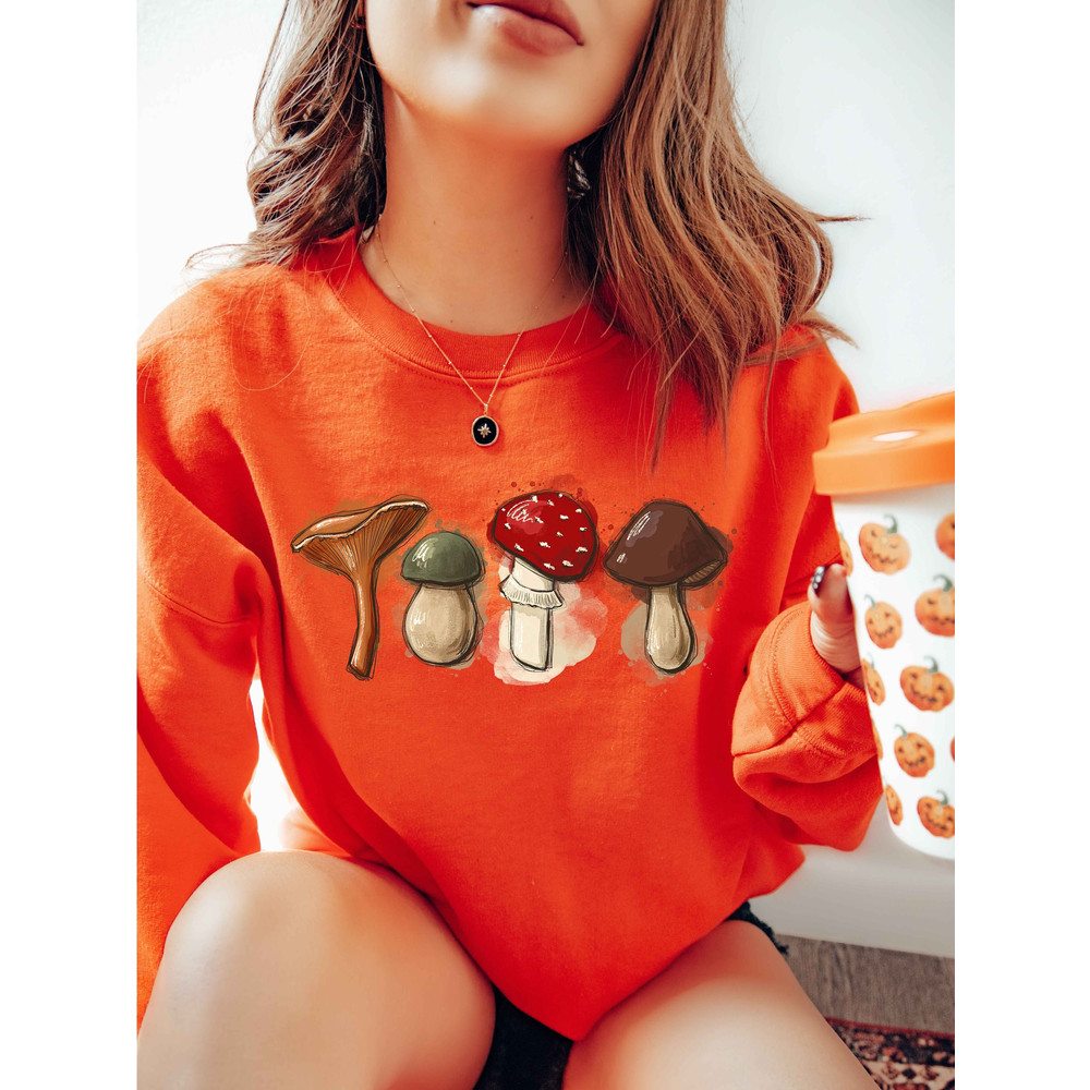 Mushroom T-shirt, Botanical Shirt, Hippie Shirt, Mushroom Shirt, Nature Shirt, Vintage plant shirt, Groovy Mushroom, Mushroom Gift, Mushroom.jpg
