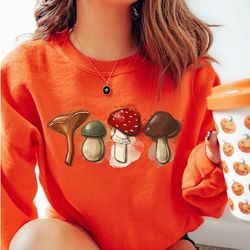 mushroom t-shirt, botanical shirt, hippie shirt, mushroom shirt, nature shirt, vintage plant shirt, groovy mushroom, mus