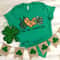 Peace Love St Patrick's Day Shirt, Patrick Lucky Shirt, St. Patricks Day Shirt, Shamrock Lucky Lips, Four Leaf Clover, Shamrock, Irish Shirt.jpg