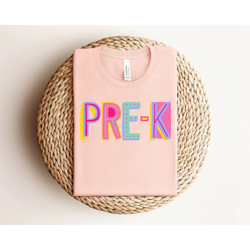 Pre-K Rainbow Shirt, Pre-K Squad Shirt, Pre-K Squad Shirt, Pre-K Grade Shirt, Pre-K Grade Shirt, Pre-K Grade Is Groovy Tee.jpg