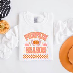 pumpkin season shirt, love fall y'all sweatshirt, pumpkin spice sweatshirt, hello pumpkin, fall vibes,thanksgiving shirt