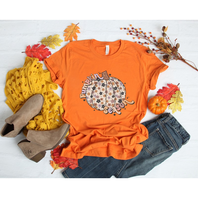 Pumpkin Season, Tis The Season, Fall Coffee Shirt, Hot Coffee Shirt, Fall Shirt, Pumpkin Latte Drink, Thanksgiving,Pumpkin Spice Shirt.jpg