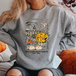 retro halloweentown 1998 shirt,disney halloween shirt,halloween party shirt,halloween town fall shirt,fall pumpkin sweat