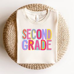 second grade rainbow shirt, 2nd grade squad shirt, second grade squad shirt, 2nd grade shirt, second grade shirt, second