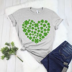 shamrock heart shirt, st. patricks day shirt, shamrock lucky lips, four leaf clover, shamrock shirts, patrick's day, iri