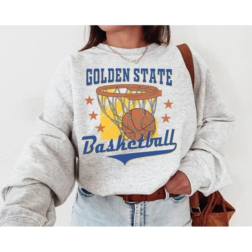 Vintage Golden State Basketball Sweatshirt, 90s Golden State Basketball Sweatshirt, Golden State 90s Logo Shirt.jpg