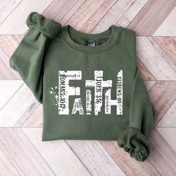 christian shirt, bible verse tshirt, religious outfit, retro faith sweatshirt, christian cross graphic tees, genderneutr