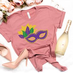 mardi gras mask shirt,fleur de lis shirt, fat tuesday shirt,flower de luce shirt,louisiana shirt,new orleans shirt,carni