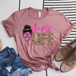 nurse life shirt, nurse shirt, nurse gift, funny nurse shirt, nursing student, nursing graduate, school nurse gift, teac