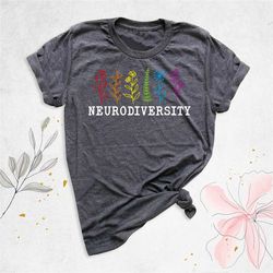 neurodiversity shirt, autism awareness shirt, autistic pride shirt, autism acceptance shirt, autism mom shirt, rainbow n