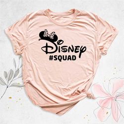 disney squad 2022 shirt, disney family shirt, disneyland group shirt, disneyworld trip shirt, disney bachelorette shirt,