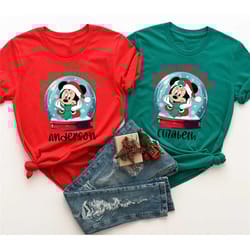 mickey and minnie christmas t-shirts, disney family christmas shirt, disneyland christmas shirt, disneyland xmas shirt,