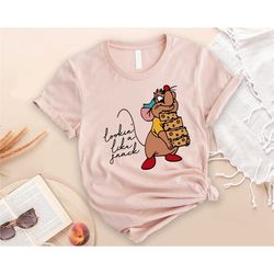 lookin' like a snack gus-gus shirt, disney cinderella shirt, disney snacks, disneyland trip shirt, disney family shirt,