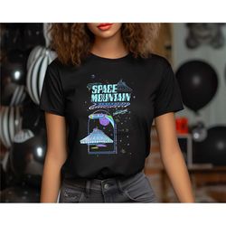 disney space mountain shirt, magic kingdom shirt, tomorrowland shirt, disney park shirt, disney roller coaster shirt, mi