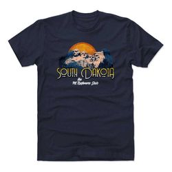 south dakota men's cotton t-shirt - south dakota lifestyle south dakota mt. rushmore state wht