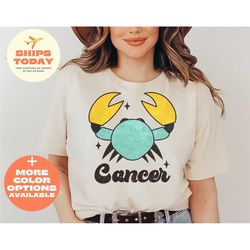 cancer zodiac shirt, cancer zodiac gift, cancer horoscope shirt, cancer astrology shirt, cancer sign shirt, zodiac shirt