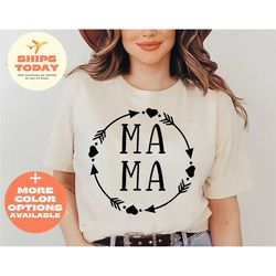 leopard print mama shirt, cheetah mama shirt for mother's day, gifts for mom, cute mama gift for mothers day, mama t shi