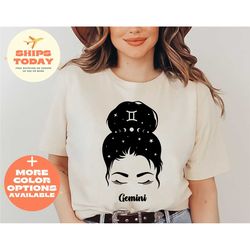 gemini girl shirt, gemini zodiac, gemini, gemini horoscope, zodiac gifts, zodiac gemini, gift for gemini, gemini birthda